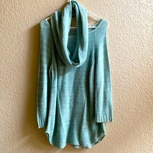 Sweater scarf combo with sparkle